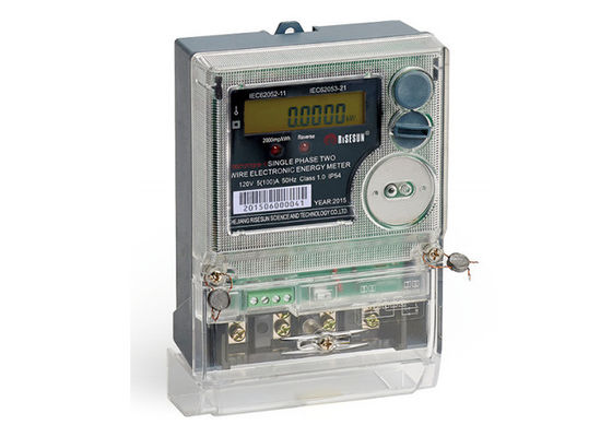 IEC 62053 22 Multifungsi Elektronik Ami Power Meter Electric 1 Phase