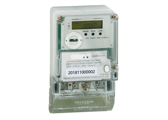 Perusahaan Pembangkit Listrik 230V Smart Electricity Meter IEC 62053 21 10 40 A 10 60 A