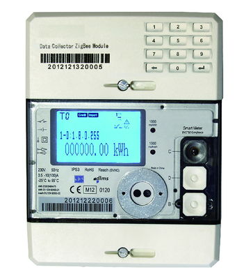 Smart Electric KWh Meter 1 Phase 2 Wire Smets1 Smets2 Electricity Meter