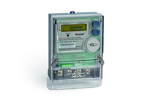 RF LoRa GPRS PLC Ami Meter Electric Single Phase Advanced Meter