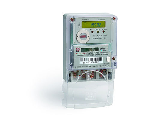 LCD Single Phase Advanced AMI Smart Meter Energy Monitor IEC 62056 42
